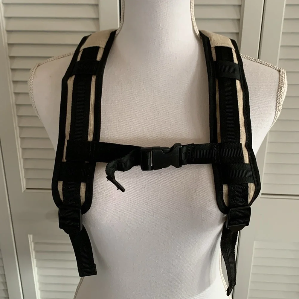 SoYoung x Pixopop Pishi and Friends Backpack NWT Eco Friendly Linen Bag